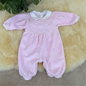 Black Friday Sale Baby Dior Vintage Velour bubble onesie size 3 months